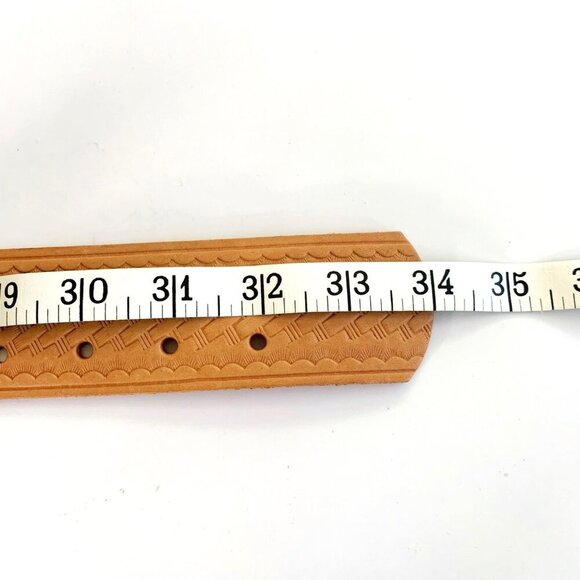 Stanley Tan 95235 Proto Leatherwork Belts Size Small 24-32 Genuine Leather USA - Picture 6 of 7